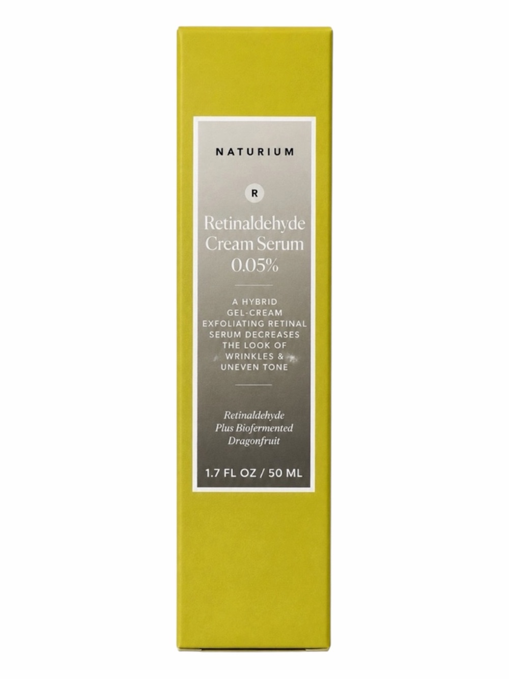 Naturium Retinaldehyde Cream Serum 0.05% 1.7 oz New in Box